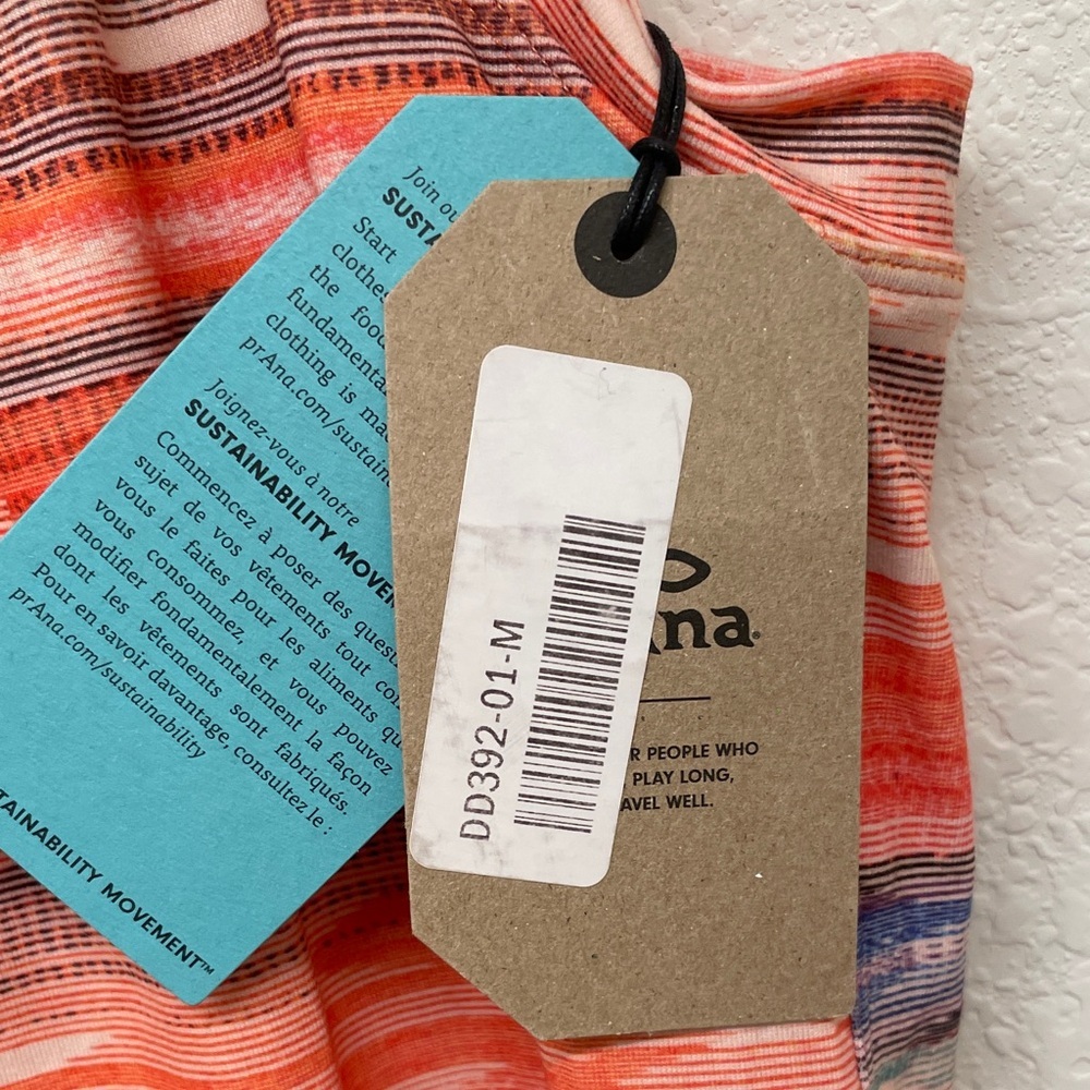 Prana Cantine Striped Active Wear Halter Dress - Women’s Medium - Picture 7 of 15